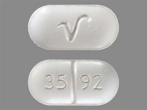 V 3592 pill - Pill with imprint 2064 V 3 is White, Round and has been identified as Acetaminophen and Codeine Phosphate 300 mg / 30 mg. It is supplied by Vintage Pharmaceuticals Inc. Acetaminophen/codeine is used in the treatment of Osteoarthritis; Pain; Cough and belongs to the drug class narcotic analgesic combinations .